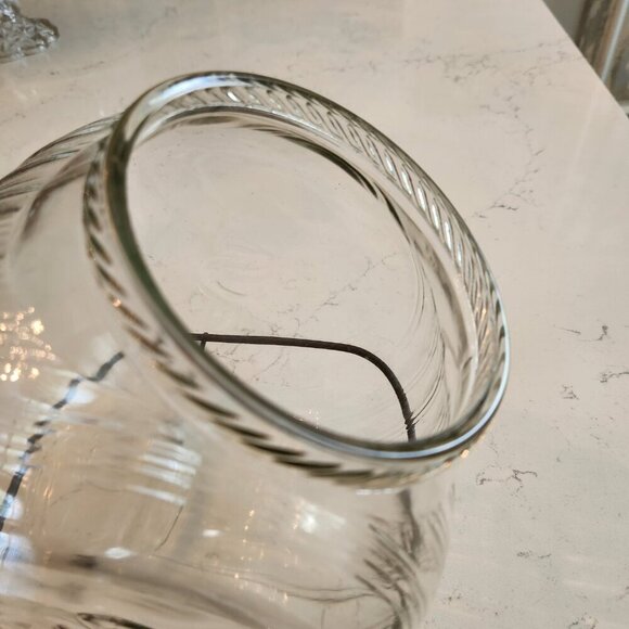 Vintage Sellers Brand Hoosier Embossed Sugar Jar w/Lid & Stand - Picture 6 of 8